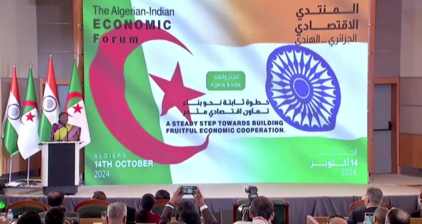 Forum économique algéro-indien : accord sur l’établissement de relations d’affaires et de partenariats fructueux