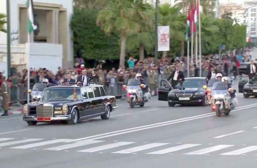 Le cortège de Mohammed VI ciblé par des jets de cocktail Molotov à Rabat : Simple incident ou défiance contre le roi du Maroc ?