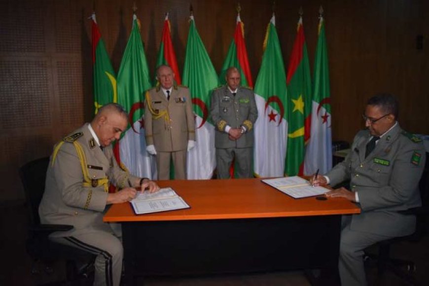 Algérie- Mauritanie: signature d’un protocole de coopération entre les armées des deux pays