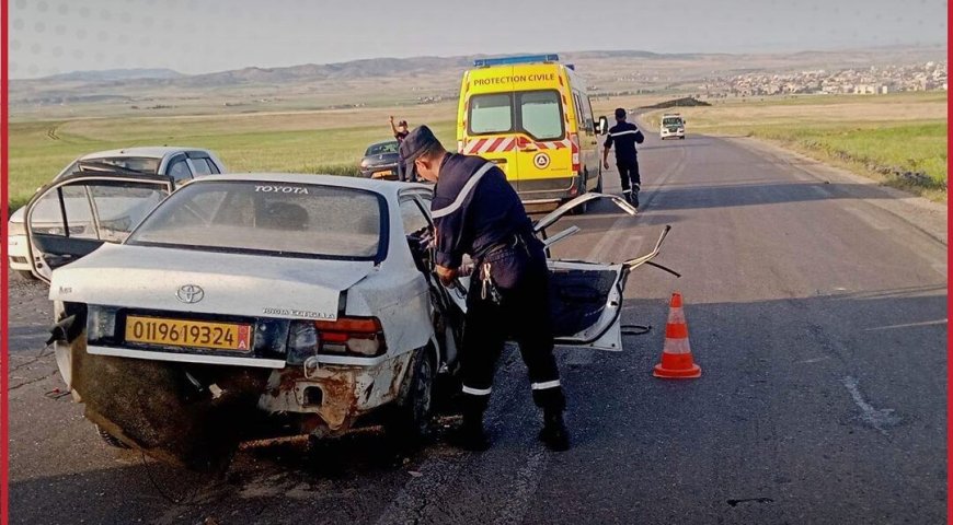 Accidents de circulation : 10 personnes décédées et 486 blessées en 48 heures