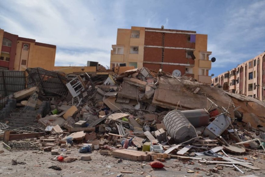 Béchar: effondrement d’un immeuble dans la nouvelle zone urbaine de Lahmar