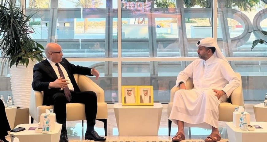 À Doha, le ministre du Commerce rend visite l’Autorité des zones franches