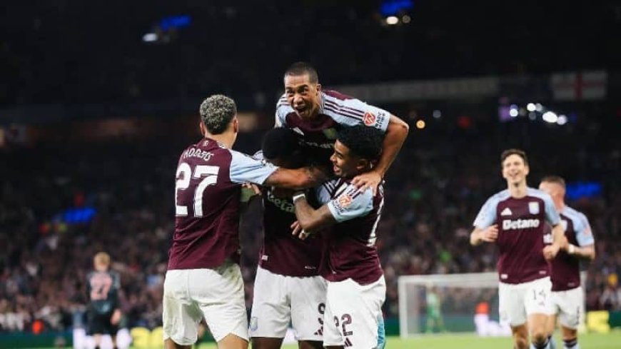 Ligue des Champions: Aston Villa enchaine une troisième victoire et occupe la première place