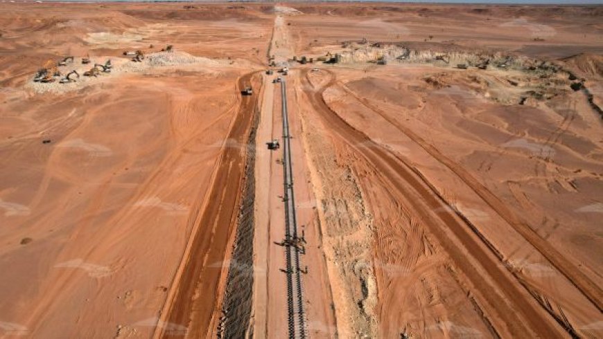 Ligne ferroviaire Béchar Tindouf Gara Djebilet : Les travaux avancent à grande vitesse