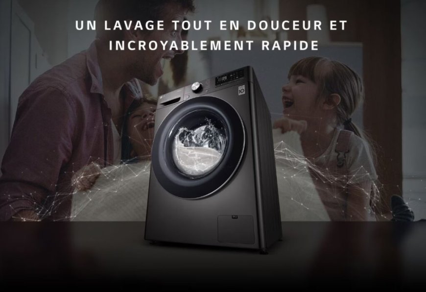 La lavante-séchante de LG, l’innovation et l’efficacité au service des consommateurs modernes