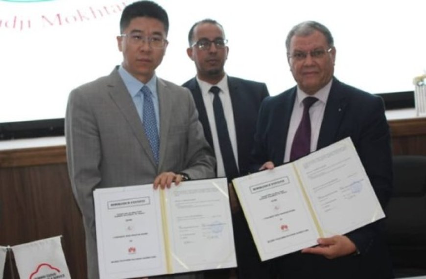 Accords de partenariat entre les universités de Constantine et Huawei