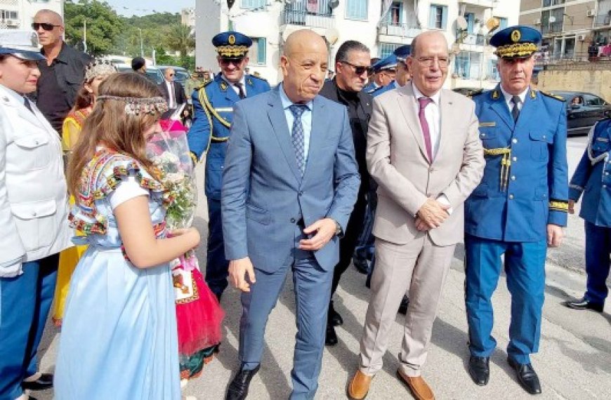 Le DGSN Ali Badaoui en visite à Béjaïa : Inauguration de plusieurs structures de sûreté