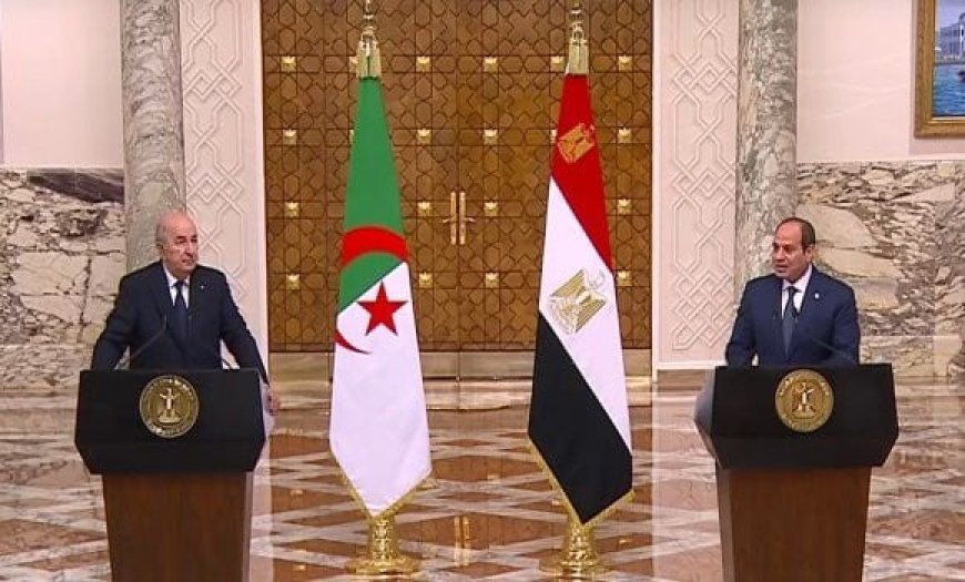 Al-Sissi loue les relations stratégiques entre l’Algérie et l’Égypte