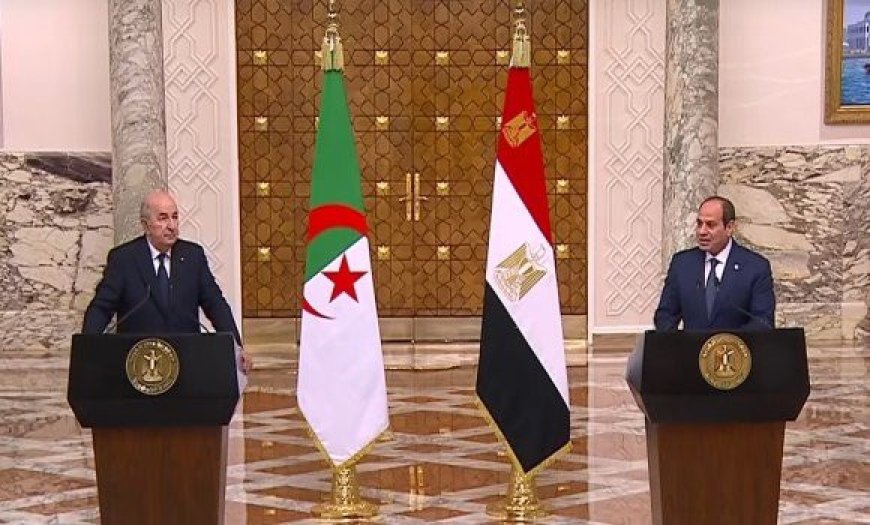 Algérie-Egypte : le président de la République se félicite des relations fortes entre les deux pays