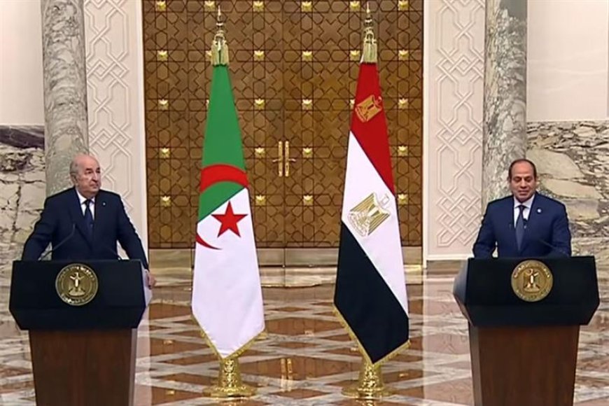 Situation en Afrique et au Moyen-Orient : Convergence de vue entre Tebboune et Al-Sissi