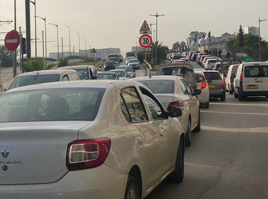 Trafic routier difficile à l’Est d’Alger 