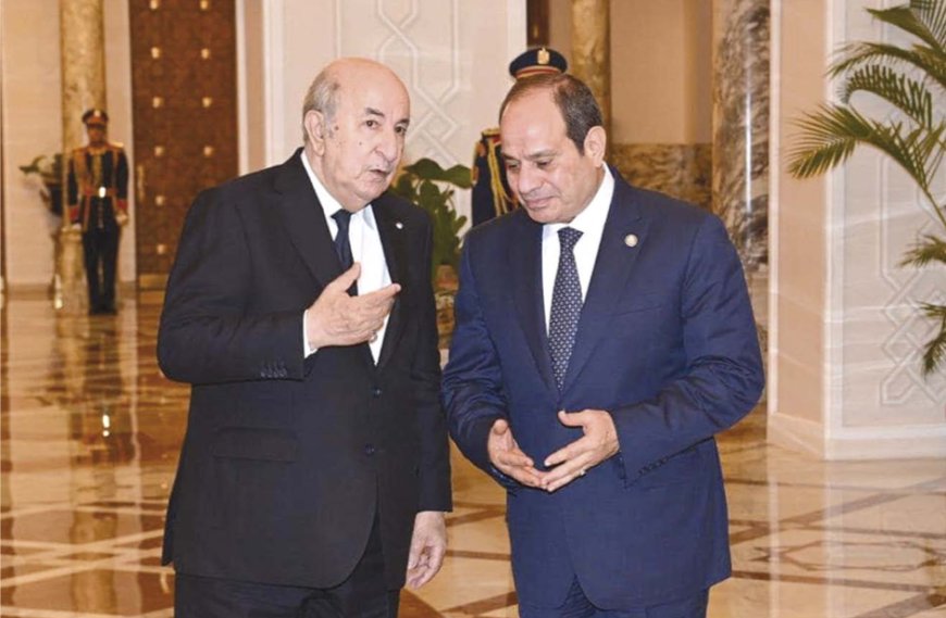 Tebboune consacre sa première sortie à l’Égypte : La symbolique d’une visite