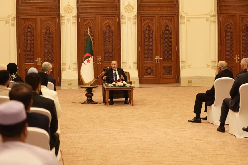 En visite d’Etat à Oman : Tebboune rencontre des représentants de la communauté algérienne à Mascate