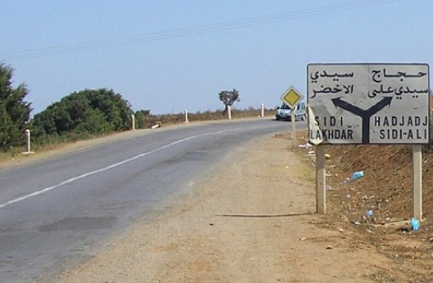 Dégradation du tronçon routier Sidi Lakhdar-Sidi Ali