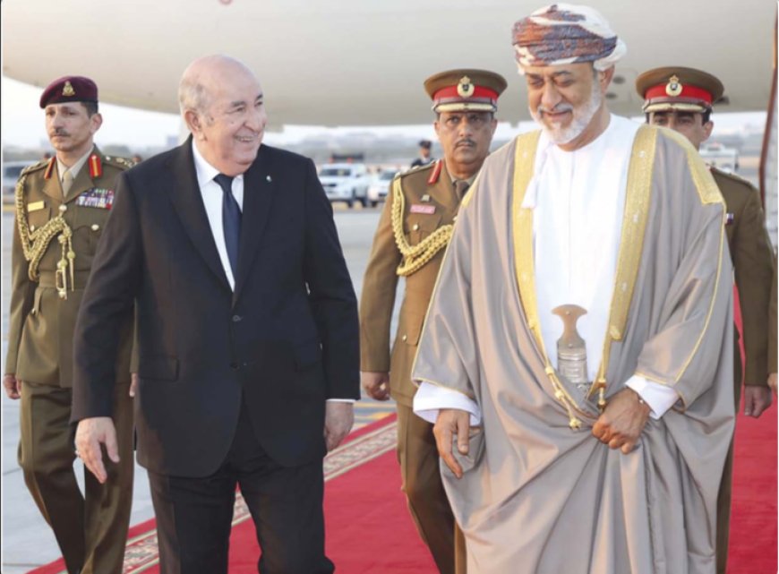 Après l’Egypte : Tebboune en visite d’Etat à Oman