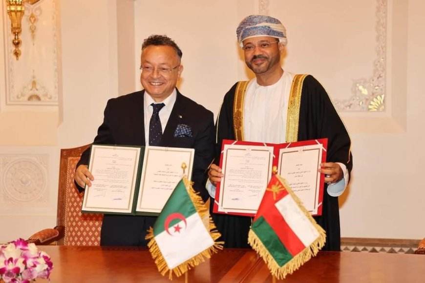 Algérie-Oman: signature de huit mémorandums d’entente