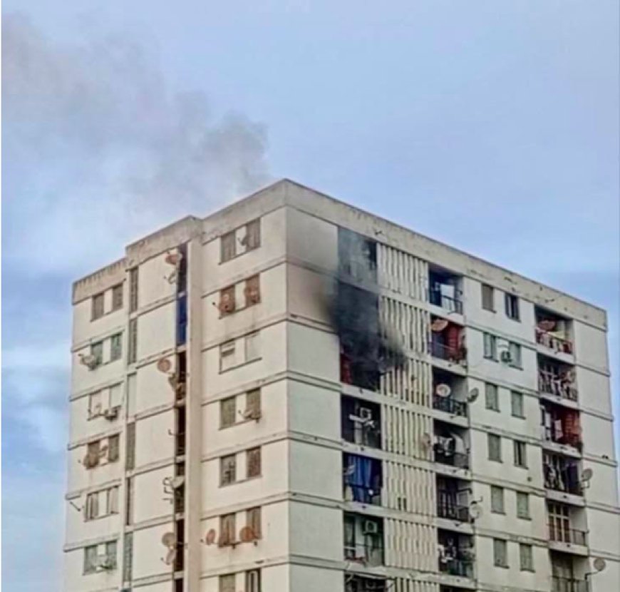 Incendie aux Tours du Belvédère (Annaba) : La Protection civile désarmée?