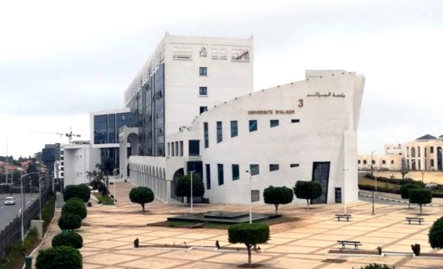 Université d’Alger 3: Orientation vers la formation à double diplôme dans plusieurs domaines