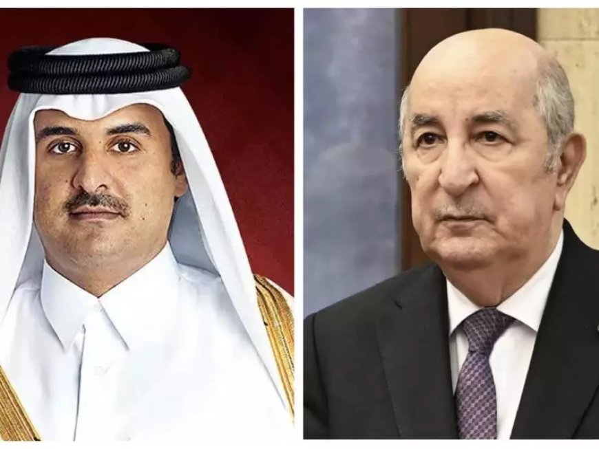 L’Emir du Qatar félicite le président de la République