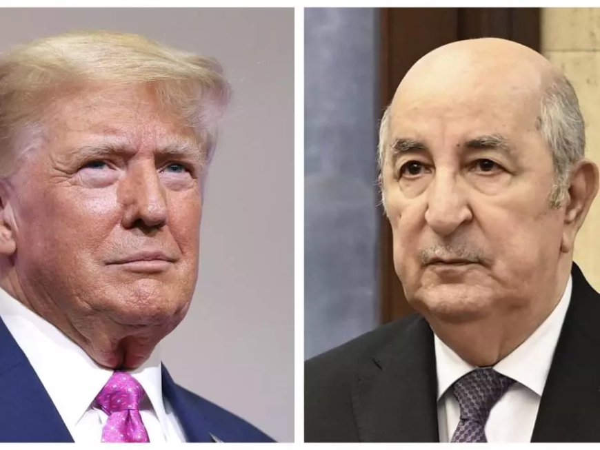 Le président Tebboune félicite le président américain Donald Trump pour son élection