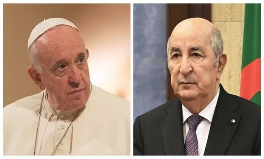 Anniversaire de la Révolution : le président Tebboune reçoit les vœux du pape François