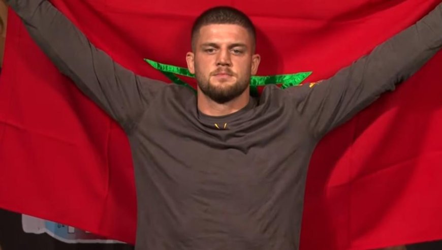 Le champion tchétchène de l’UFC Ismail Naurdiev et son jeune frère naturalisés marocains