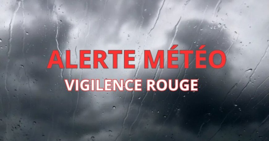 BMS Vigilance ROUGE : Plus de 60 mm de pluies dans ces 4 wilayas à partir de ce dimanche soir