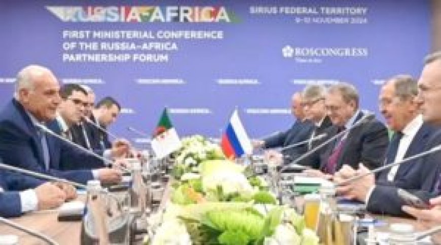 Décolonisation en Afrique et réhabilitation du continent au sein de l’ONU : l’Algérie salue les conclusions de la Conférence de Sotchi