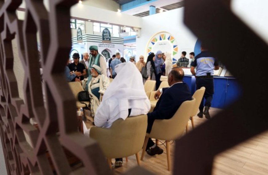 Stand du Qatar : Grande affluence du public