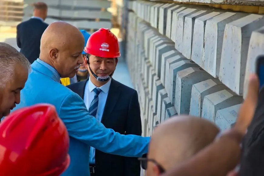 La société chinoise CRCC inaugure une usine de traverses ferroviaires en Algérie