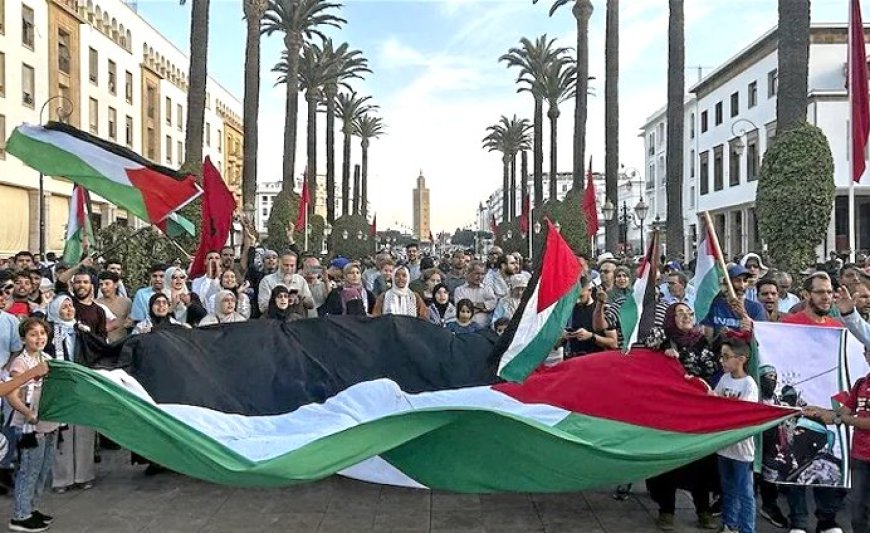 Réaffirmant son rejet de la normalisation: Le peuple marocain dénonce l’accostage à Tanger  d’un navire transportant des armes pour l’occupant sioniste