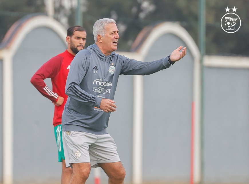 EN : Dernier entraînement avant de s'envoler vers la Guinée Equatoriale (photos)