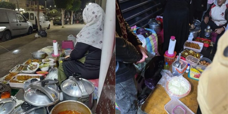 Un élan de solidarité pour aider une femme qui vend de la nourriture en plein hiver dans la rue