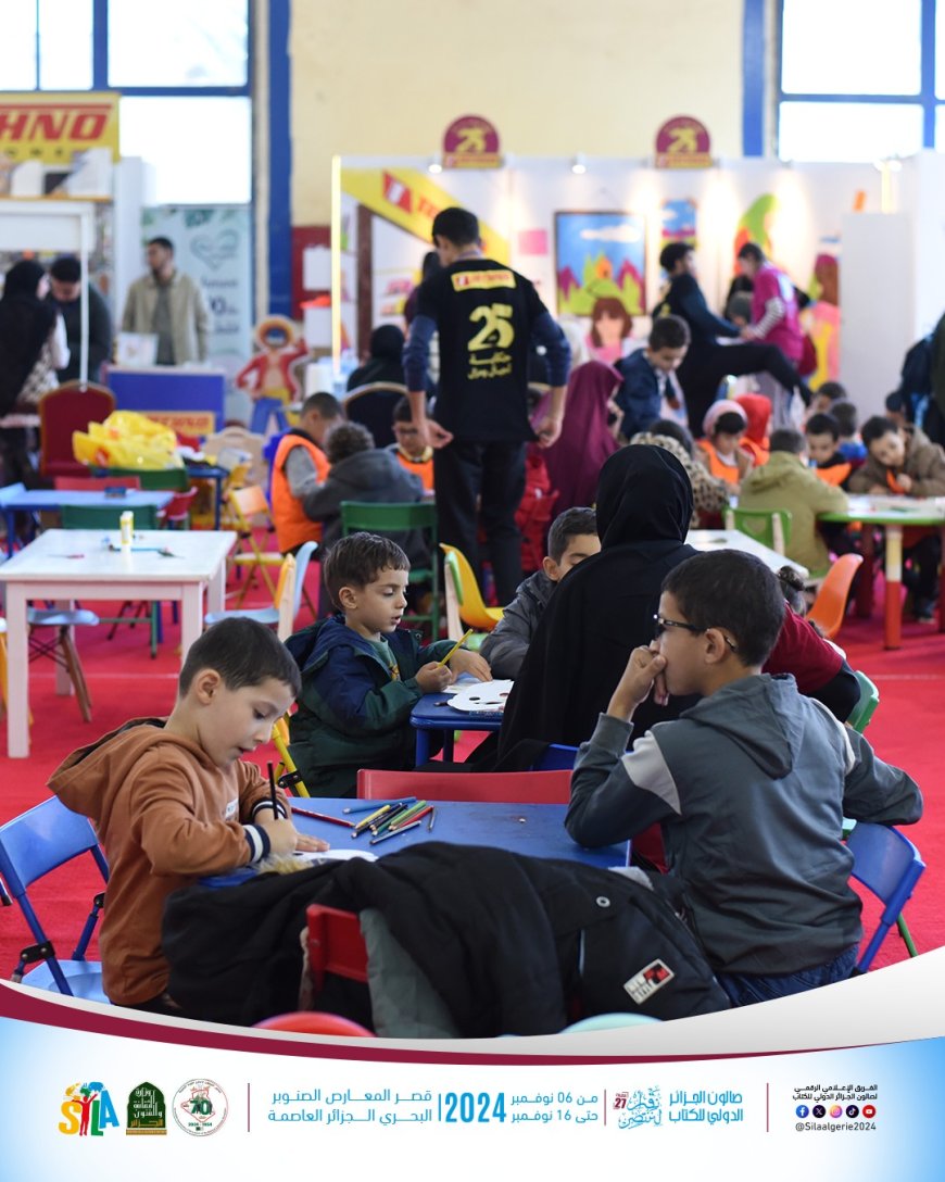 Salon international du livre d’Alger : Un programme riche dédié aux enfants