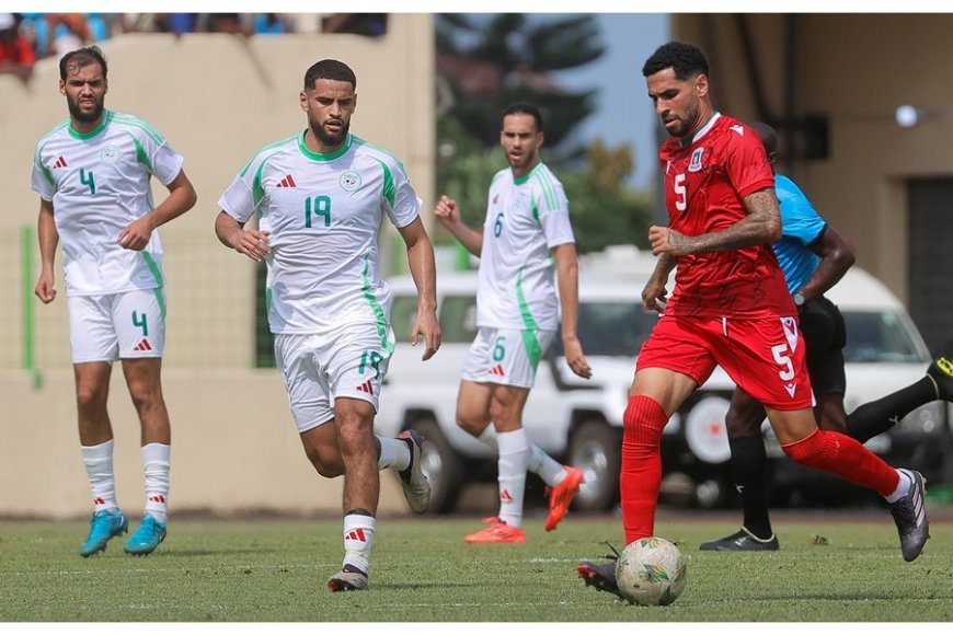 L’Algérie concède son premier match nul