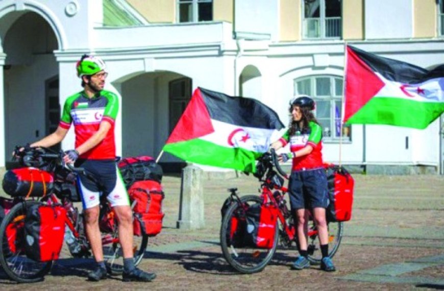 Cause sahraouie : Les deux militants suédois à vélo vers les camps de réfugiés