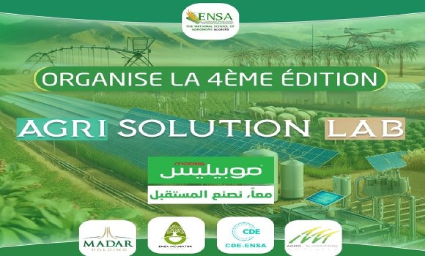 Agri-Solution Lab du 17 au 23 novembre à l’ENSA