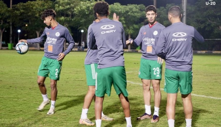 EN U20 : Les Verts continuent leur préparation avant d'affronter le Maroc (photos)