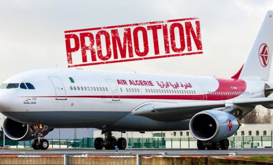 Air Algérie gâte ses clients : offres promotionnelles sur les vols nationaux et internationaux