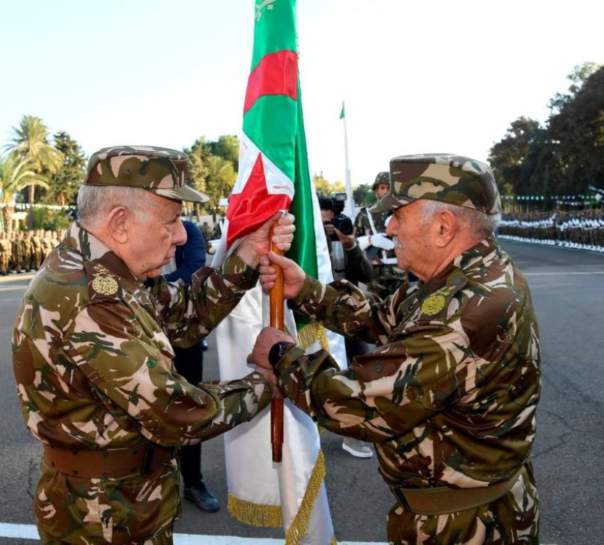 Le Général d’Armée Chanegriha installe le nouveau Commandant des Forces terrestres