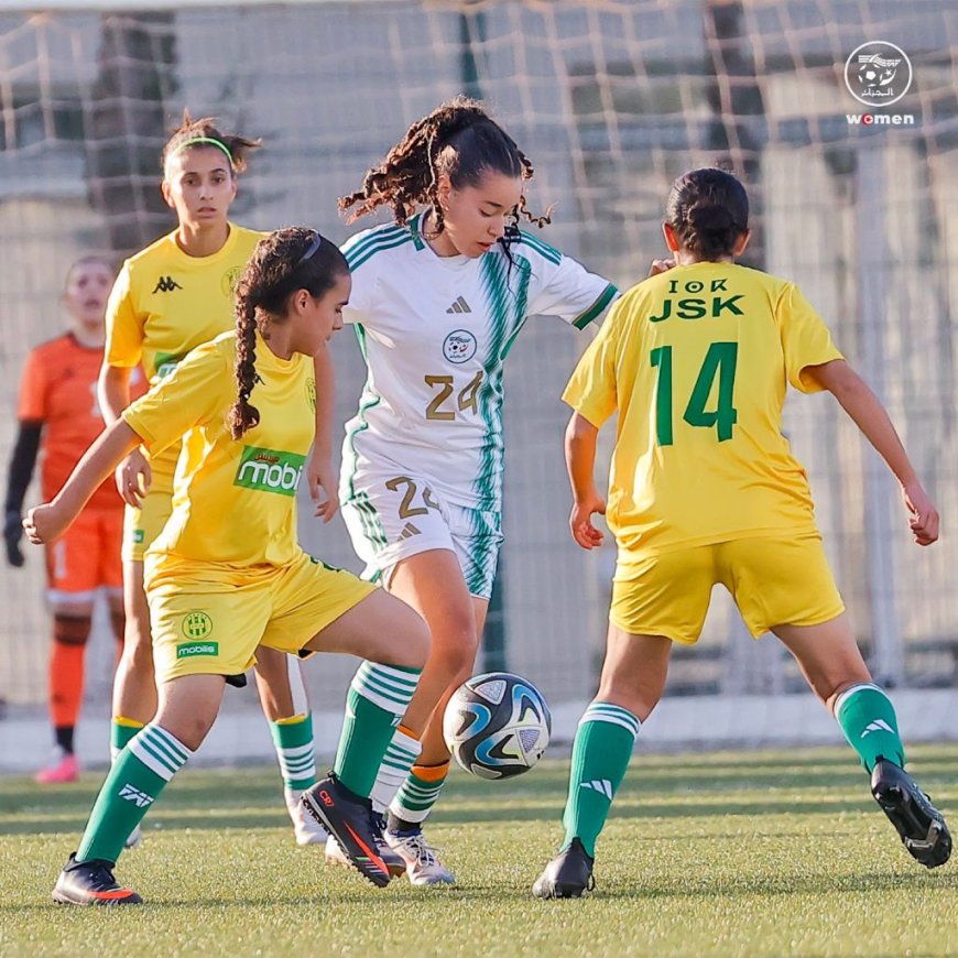 EN Féminine U17 : Les Vertes s'imposent face à la JS Kabylie (photos)