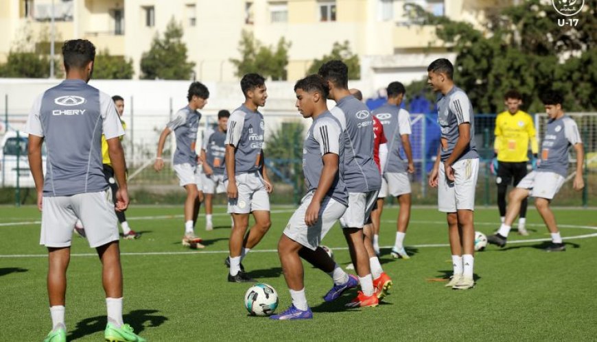 EN U17 : Eliminés, les Verts se préparent pour affronter le Maroc (photos)