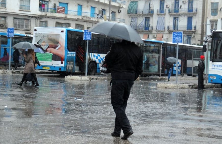 Prévisions météo pour samedi : Pluie et baisse des températures attendues dans plusieurs wilayas