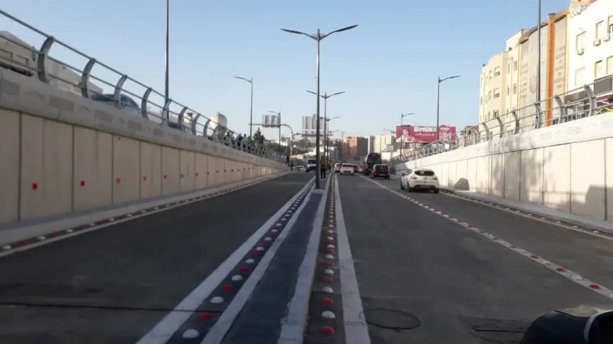 Alger : Inauguration des deux trémies souterraines de Bir Mourad Rais