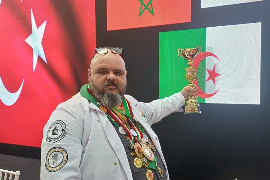 Meilleur chocolat 2024 : le chef algérien Imed Zemcha fait sensation à Antalya