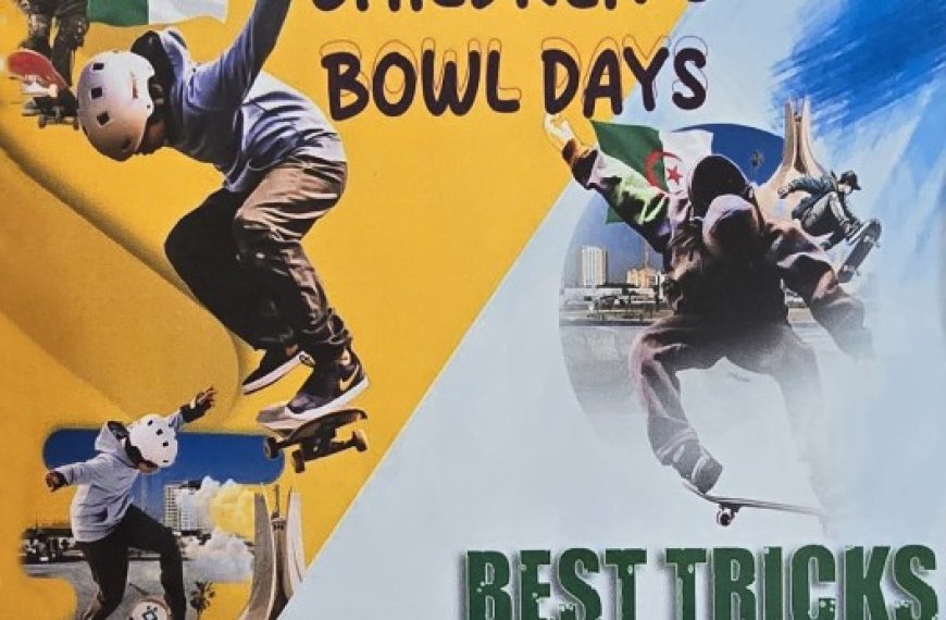 «Children’s Bowl Days» : Une semaine dédiée aux sports urbains pour enfants à Bab Ezzouar