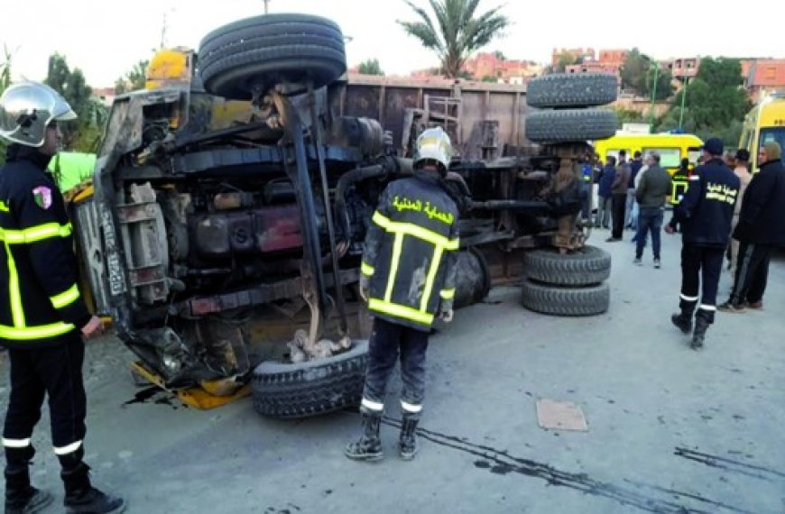 Grave accident sur la RN27 à Constantine : Une vie fauchée et 27 blessés