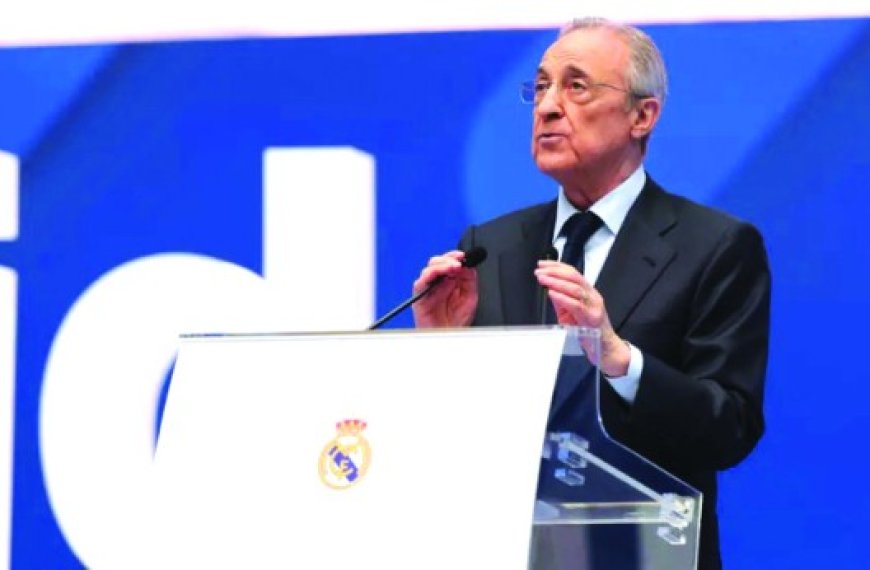 Il charge l’UEFA et la FIFA Florentino : Pérez réaffirme son soutien à la Super Ligue