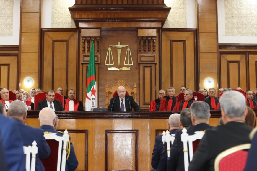 Tebboune ouvre l’année judiciaire :  « La justice algérienne est plus forte que jamais »