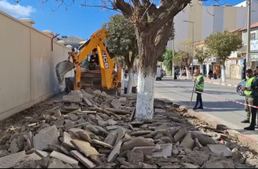 Centre-ville de Batna:  Lancement de travaux d’aménagement